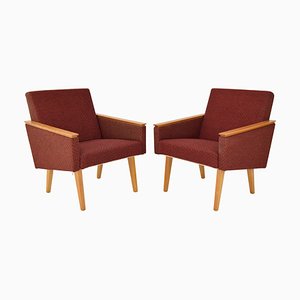 Mid-Century Armchairs, 1960s, Set of 2-TZ-1003781