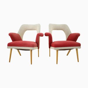 Mid-Century Armchairs, 1960s, Set of 2-TZ-1181294