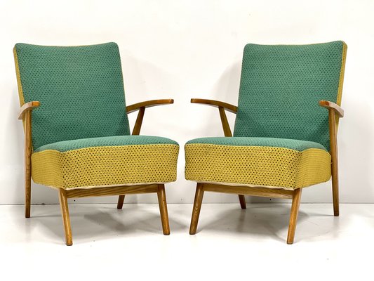 Mid-Century Armchairs, 1970s, Set of 2-ALG-1757954