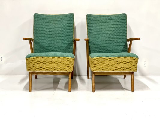 Mid-Century Armchairs, 1970s, Set of 2-ALG-1757954