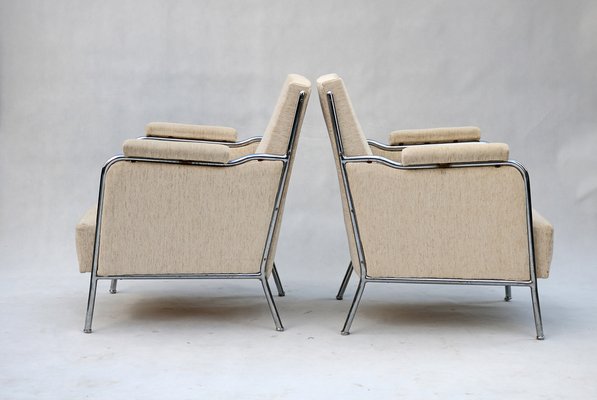 Mid-Century Armchairs attributed to Joszef Peresztegi, 1958, Set of 2-YZB-1822662