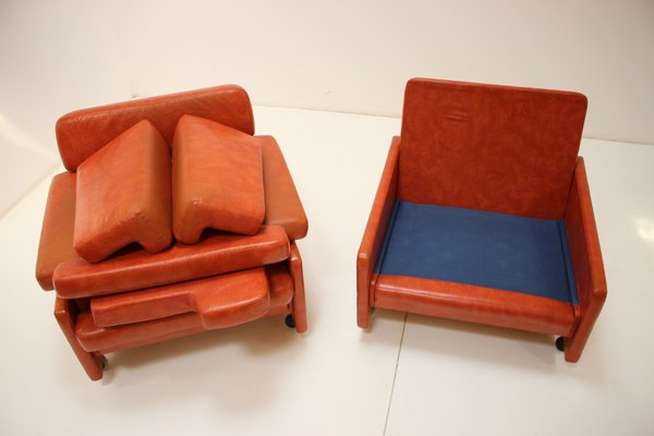 Mid-Century Armchairs by Arch, Špička, 1970s, Set of 2-TZ-934858