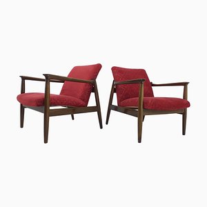 Mid-Century Armchairs by Edmund Homa, 1960s, Set of 2-TZ-995993