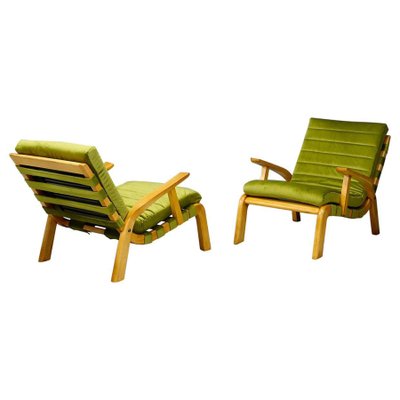 Mid-Century Armchairs by Gustavo Pulitzer & Giorgio Lacht, 1930s, Set of 2-RCE-1100103