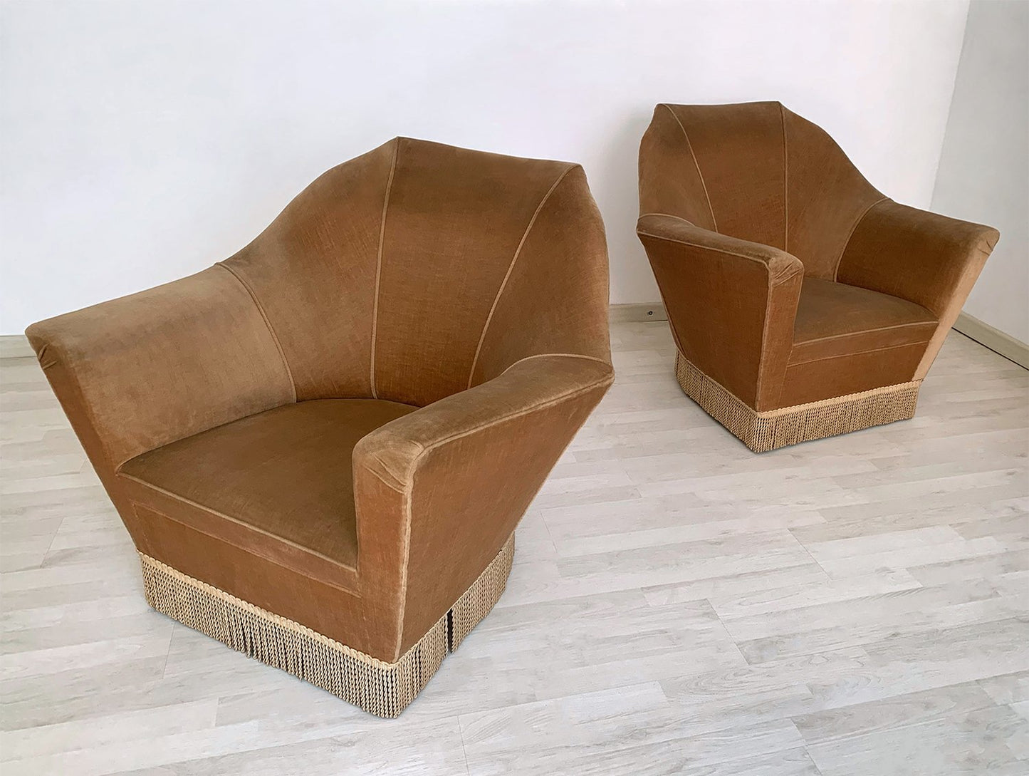 Mid-Century Armchairs by Ico Parisi for Ariberto Colombo, 1950s, Set of 2