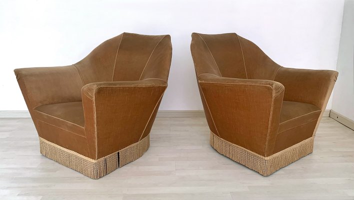 Mid-Century Armchairs by Ico Parisi for Ariberto Colombo, 1950s, Set of 2-MTX-1299695