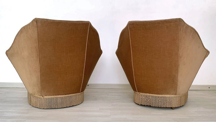 Mid-Century Armchairs by Ico Parisi for Ariberto Colombo, 1950s, Set of 2-MTX-1299695