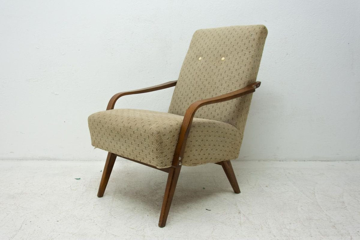 Mid-Century Armchairs by Jaroslav Šmídek, 1960s, Set of 2