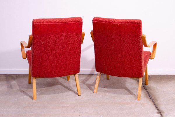 Mid-Century Armchairs by Jaroslav Šmídek for Jitona, 1960s, Set of 2-HXT-1771088