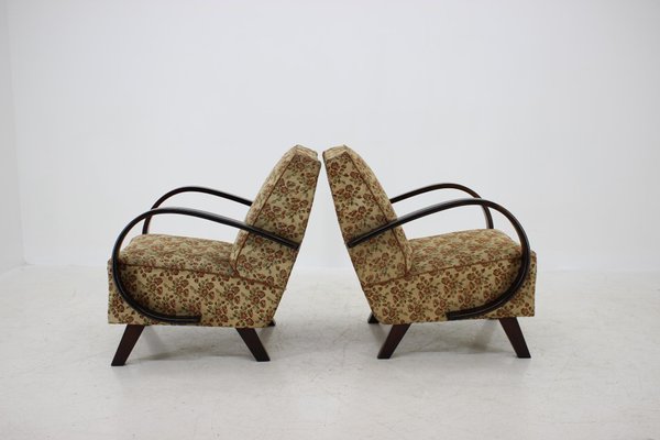 Mid-Century Armchairs by Jindrich Halabala, 1960s, Set of 2-TZ-602220