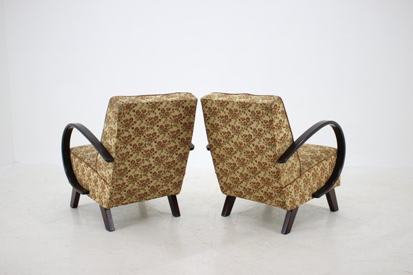 Mid-Century Armchairs by Jindrich Halabala, 1960s, Set of 2-TZ-602220