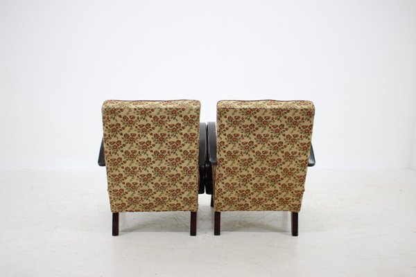 Mid-Century Armchairs by Jindrich Halabala, 1960s, Set of 2-TZ-602220