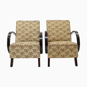 Mid-Century Armchairs by Jindrich Halabala, 1960s, Set of 2-TZ-602220