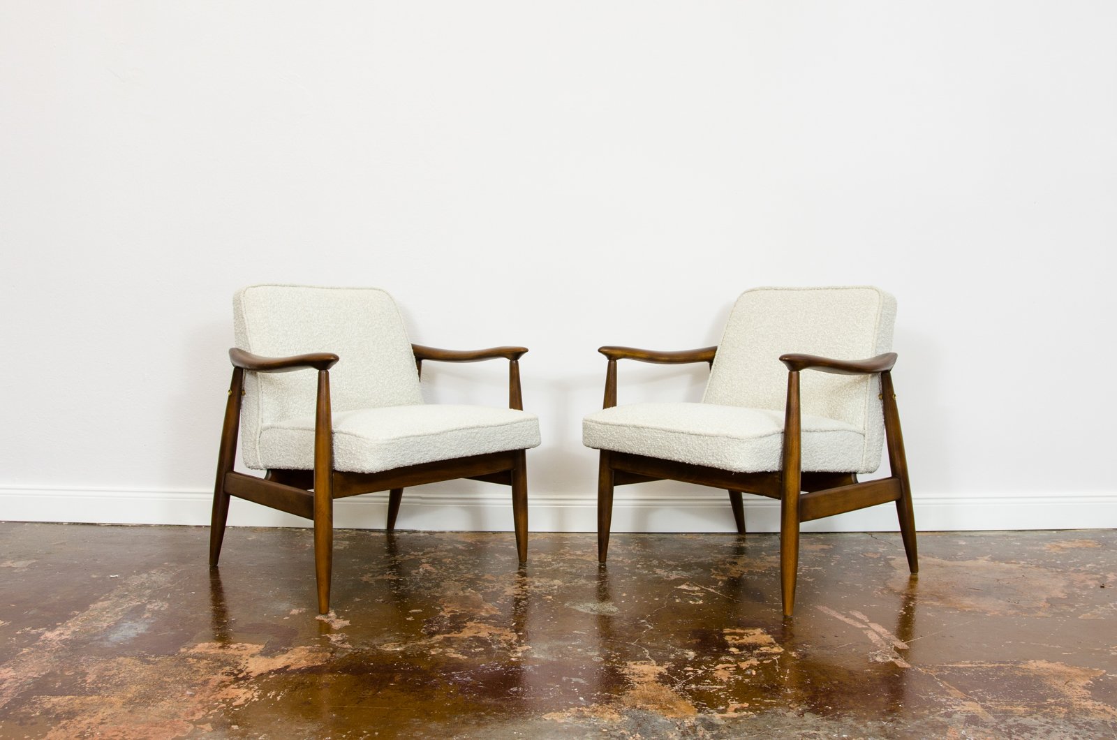 Mid-Century Armchairs by Juliusz Kędziorek, 1960s, Set of 2