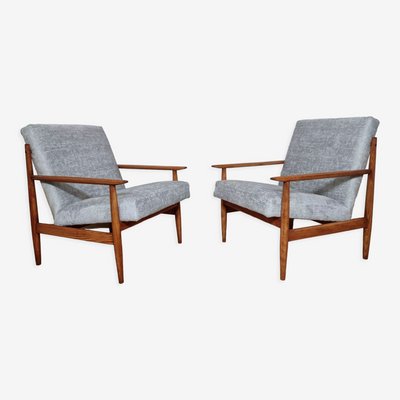 Mid-Century Armchairs by Ton from Ton,1960s, Set of 2-QJA-1774343