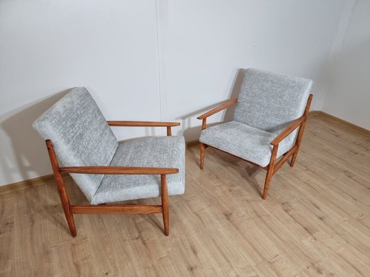 Mid-Century Armchairs by Ton from Ton,1960s, Set of 2-QJA-1774343