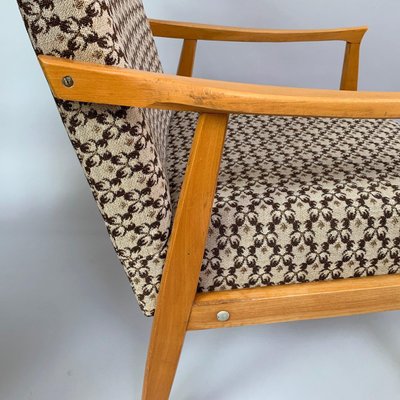 Mid-Century Armchairs, Czechoslovakia, 1970s, Set of 2-TZ-1033725