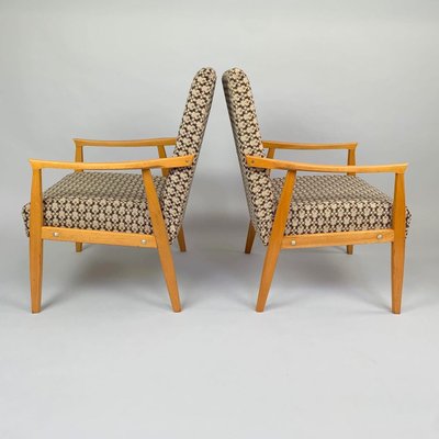 Mid-Century Armchairs, Czechoslovakia, 1970s, Set of 2-TZ-1033725