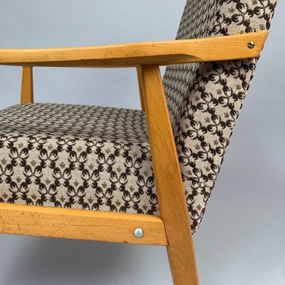 Mid-Century Armchairs, Czechoslovakia, 1970s, Set of 2-TZ-1033725