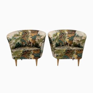 Mid-Century Armchairs from Casa E Giardino, Italy, 1950s, Set of 2-FER-1032801