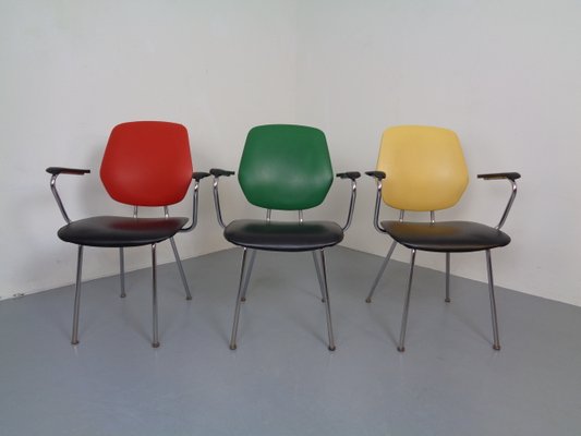 Mid-Century Armchairs from Drabert, 1960s, Set of 3-RDW-843252