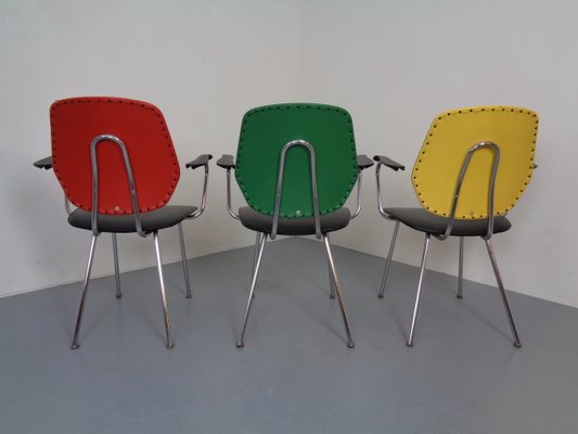 Mid-Century Armchairs from Drabert, 1960s, Set of 3-RDW-843252