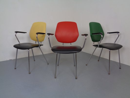 Mid-Century Armchairs from Drabert, 1960s, Set of 3-RDW-843252