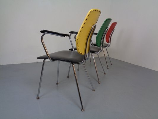 Mid-Century Armchairs from Drabert, 1960s, Set of 3-RDW-843252