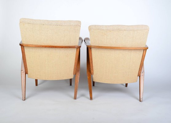 Mid-Century Armchairs from Jizba, Set of 2-VHD-1445071