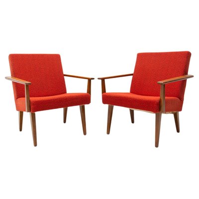 Mid-Century Armchairs from Tatra, Czechoslovakia, 1960s, Set of 2-HXT-1061240