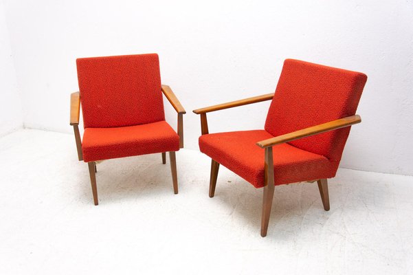 Mid-Century Armchairs from Tatra, Czechoslovakia, 1960s, Set of 2-HXT-1061240