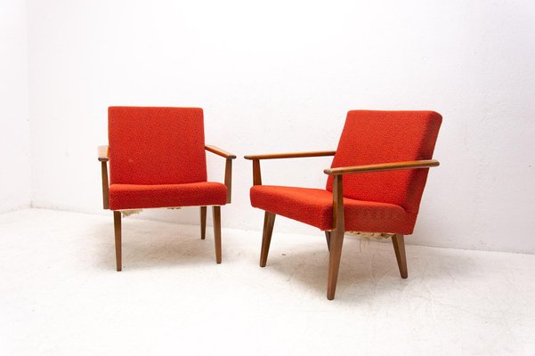 Mid-Century Armchairs from Tatra, Czechoslovakia, 1960s, Set of 2-HXT-1061240