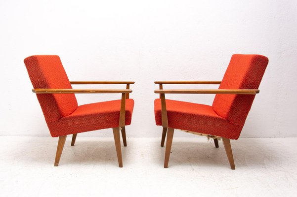 Mid-Century Armchairs from Tatra, Czechoslovakia, 1960s, Set of 2-HXT-1061240