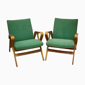 Mid-Century Armchairs from Tatra Pravenec, 1960s, Set of 2-YZB-1822519