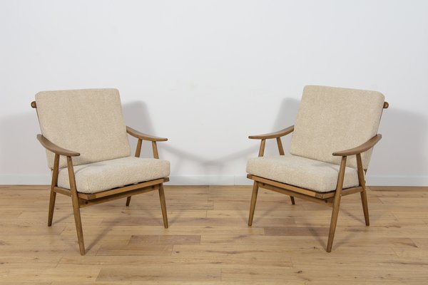 Mid-Century Armchairs from Ton, 1960s, Set of 2-NIT-1700988