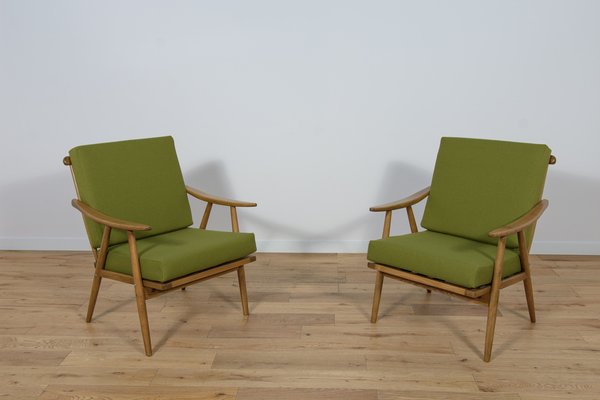 Mid-Century Armchairs from Ton, 1960s, Set of 2-NIT-1773296