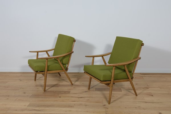 Mid-Century Armchairs from Ton, 1960s, Set of 2-NIT-1773296