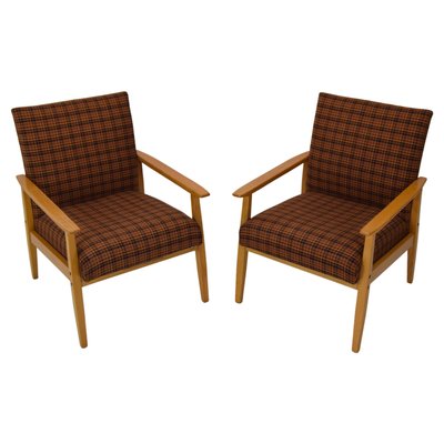 Mid-Century Armchairs from TON, 1975, Set of 2-TZ-1113566