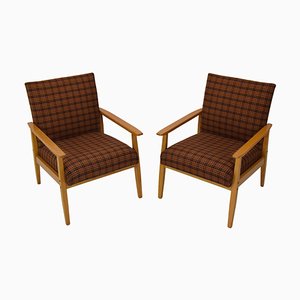 Mid-Century Armchairs from TON, 1975, Set of 2-TZ-1113566