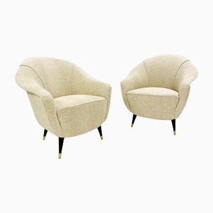 Mid-Century Armchairs, Italy, 1950s, Set of 2-FGA-1168930