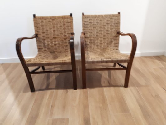 Mid-Century Armchairs, Netherlands, 1960s, Set of 2-DAS-1366981