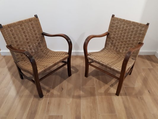 Mid-Century Armchairs, Netherlands, 1960s, Set of 2-DAS-1366981