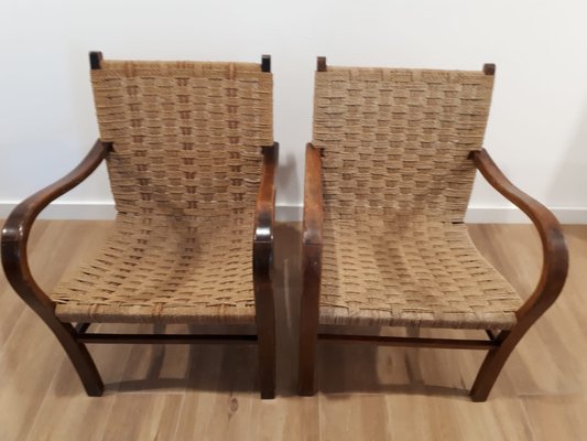 Mid-Century Armchairs, Netherlands, 1960s, Set of 2-DAS-1366981