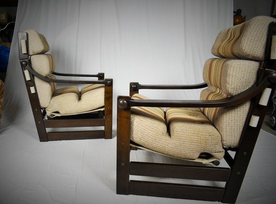 Mid-Century Armchairs, Scandinavian, 1960s, Set of 2-TZ-1232000