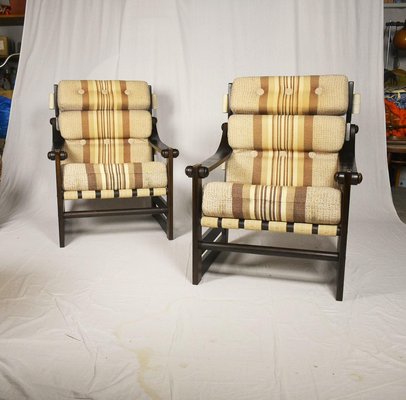 Mid-Century Armchairs, Scandinavian, 1960s, Set of 2-TZ-1232000