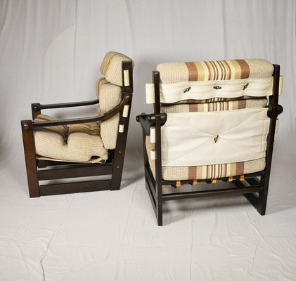 Mid-Century Armchairs, Scandinavian, 1960s, Set of 2-TZ-1232000