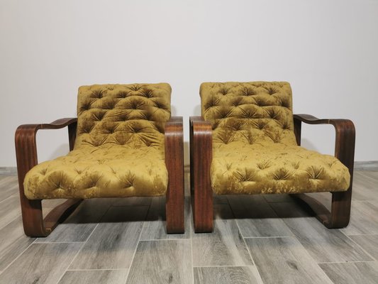 Mid-Century Armchairs, Set of 2-QJA-1447214