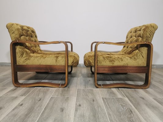 Mid-Century Armchairs, Set of 2-QJA-1447214