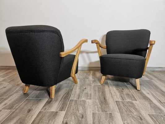 Mid-Century Armchairs, Set of 2-QJA-1764497