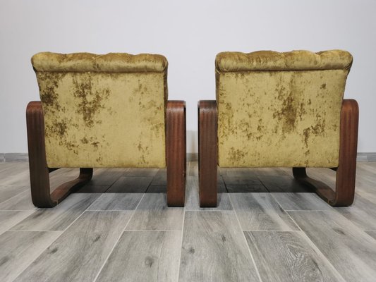 Mid-Century Armchairs, Set of 2-QJA-1447214